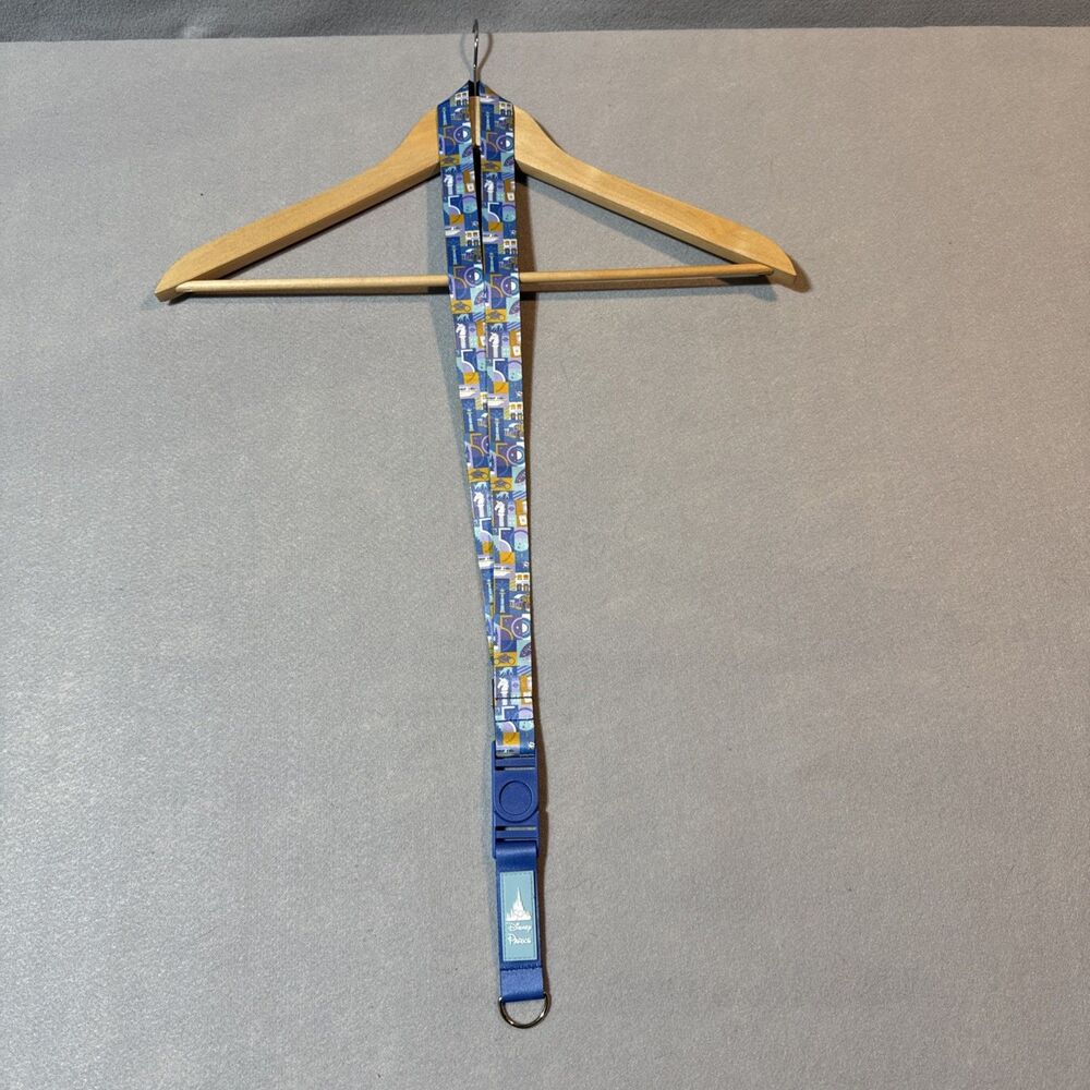 Disney Parks WDW 50th Anniversary Reversible Pin Trading Lanyard 2021 -